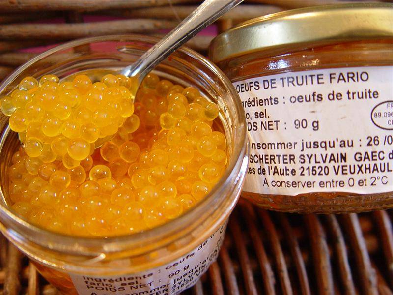 oeufs-de-truite